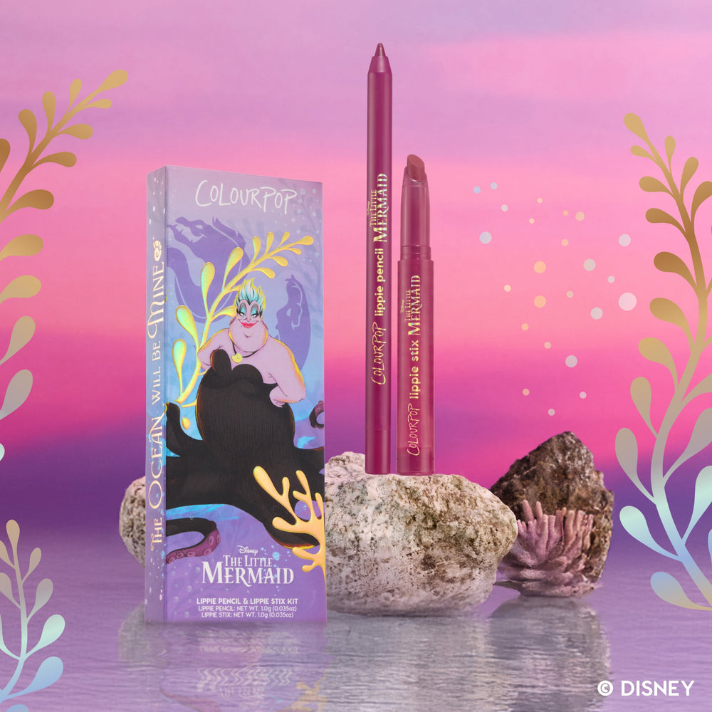 The Little Mermaid Lip Liner & Lipstick Set - ColourPop
