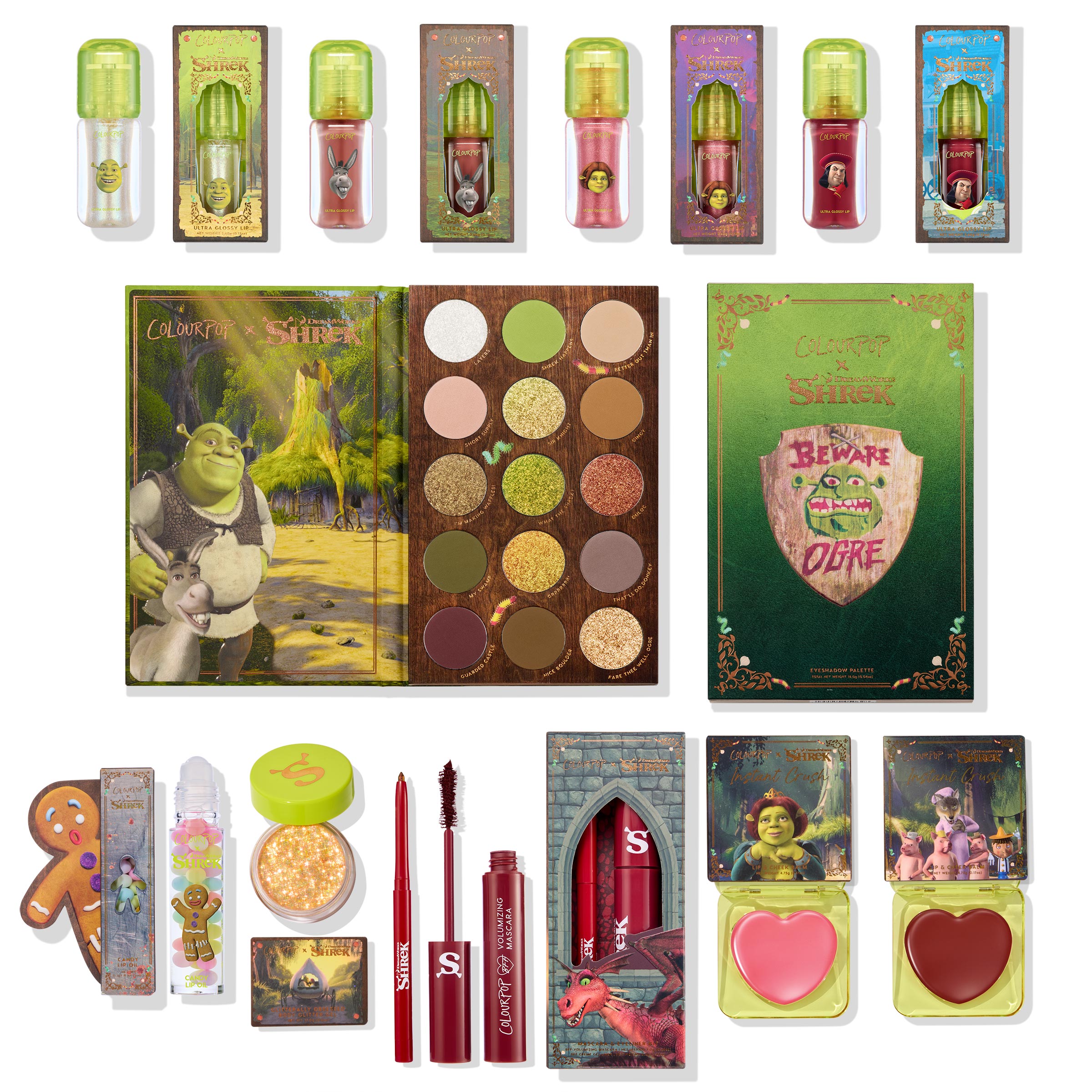 ColourPop X DreamWorks Shrek - ColourPop