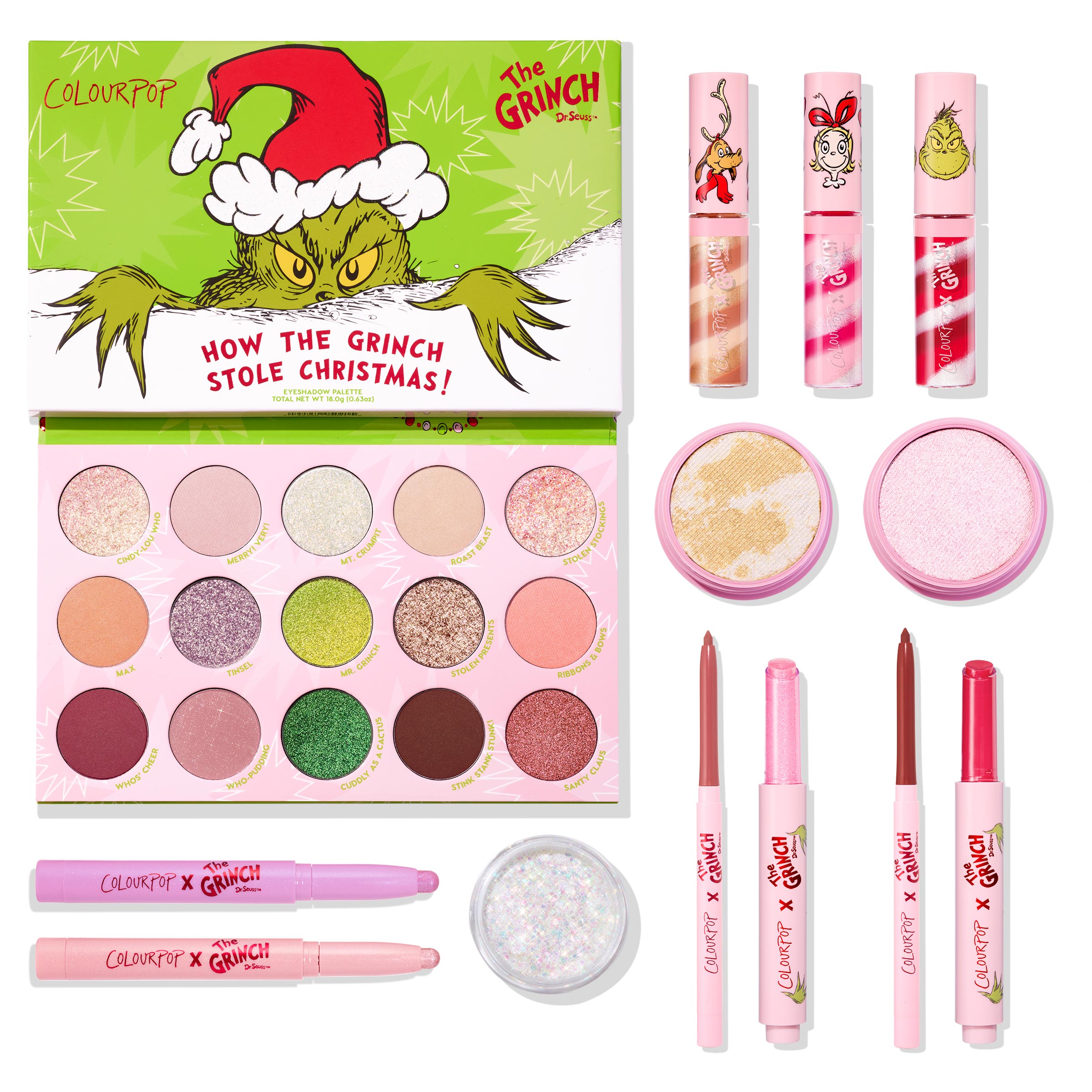 ColourPop X The Grinch - ColourPop