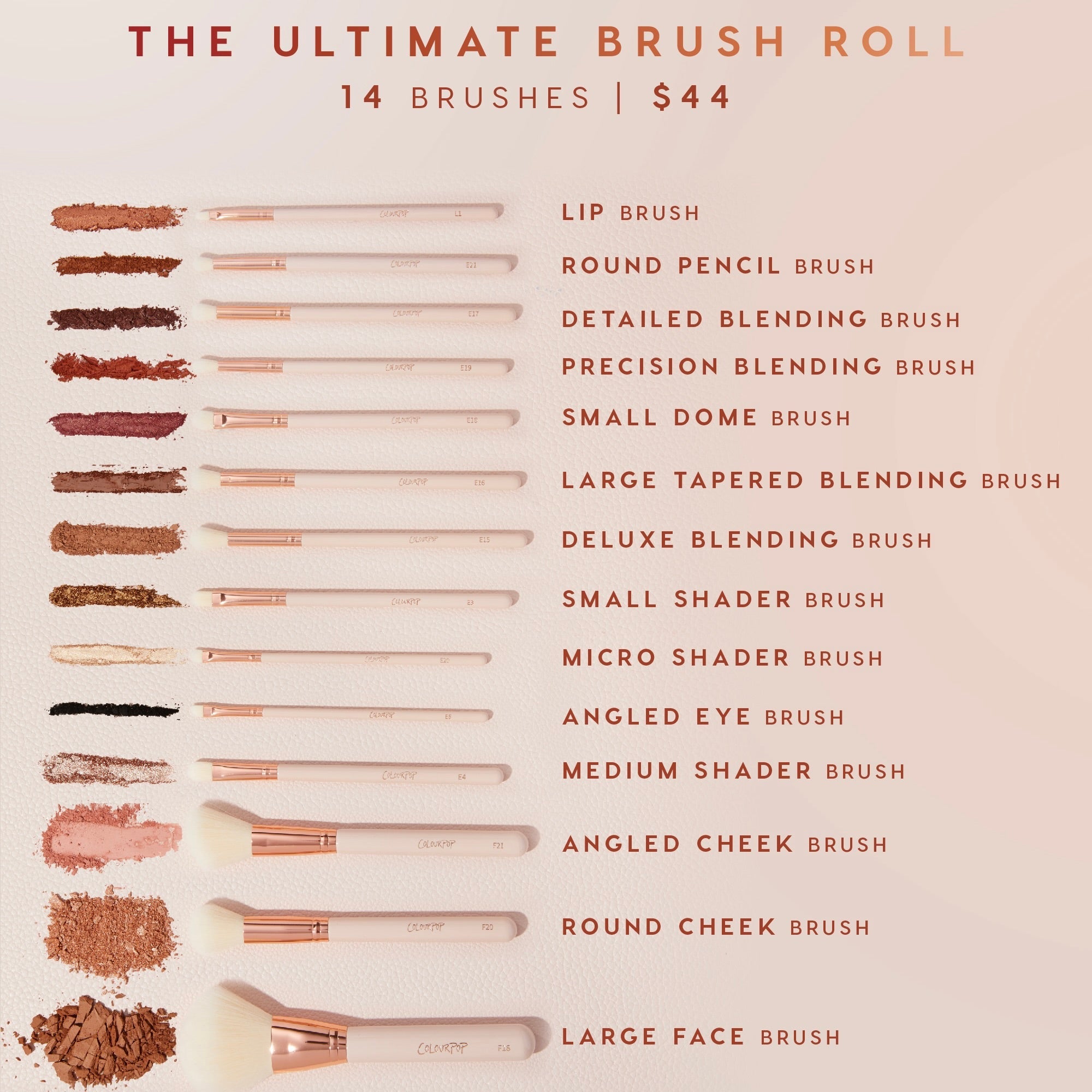 Ultimate Brush Roll - ColourPop
