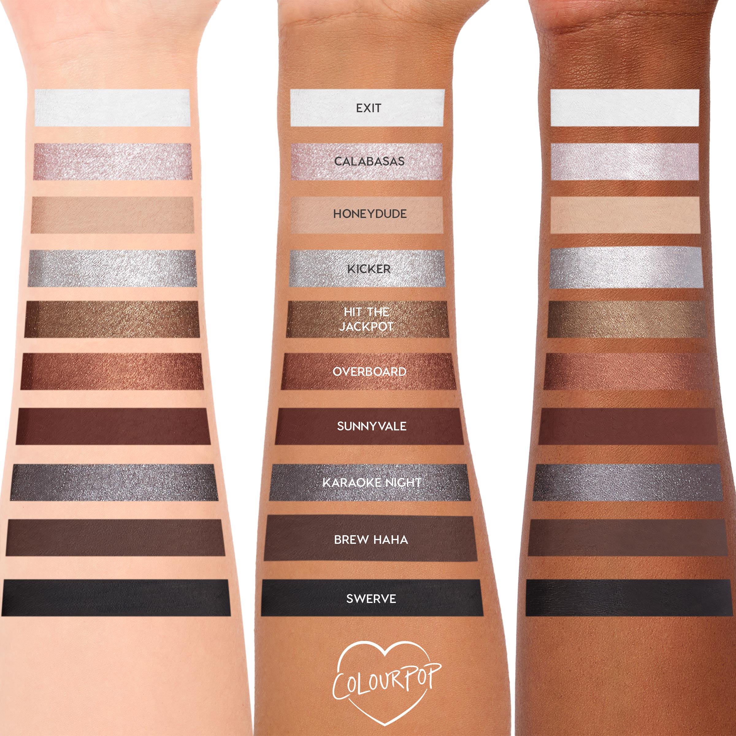 BFF Crème Gel Liner Trios - ColourPop