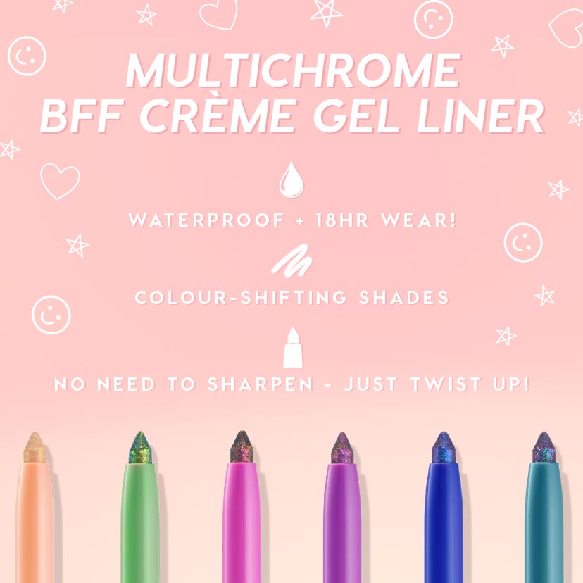 BFF Chrome Crème Gel Liner Trios - ColourPop