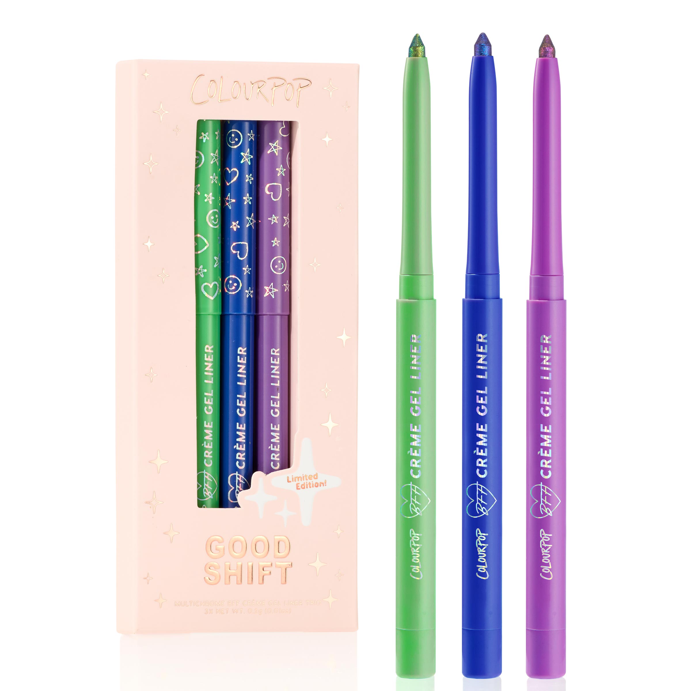 BFF Chrome Crème Gel Liner Trios - ColourPop
