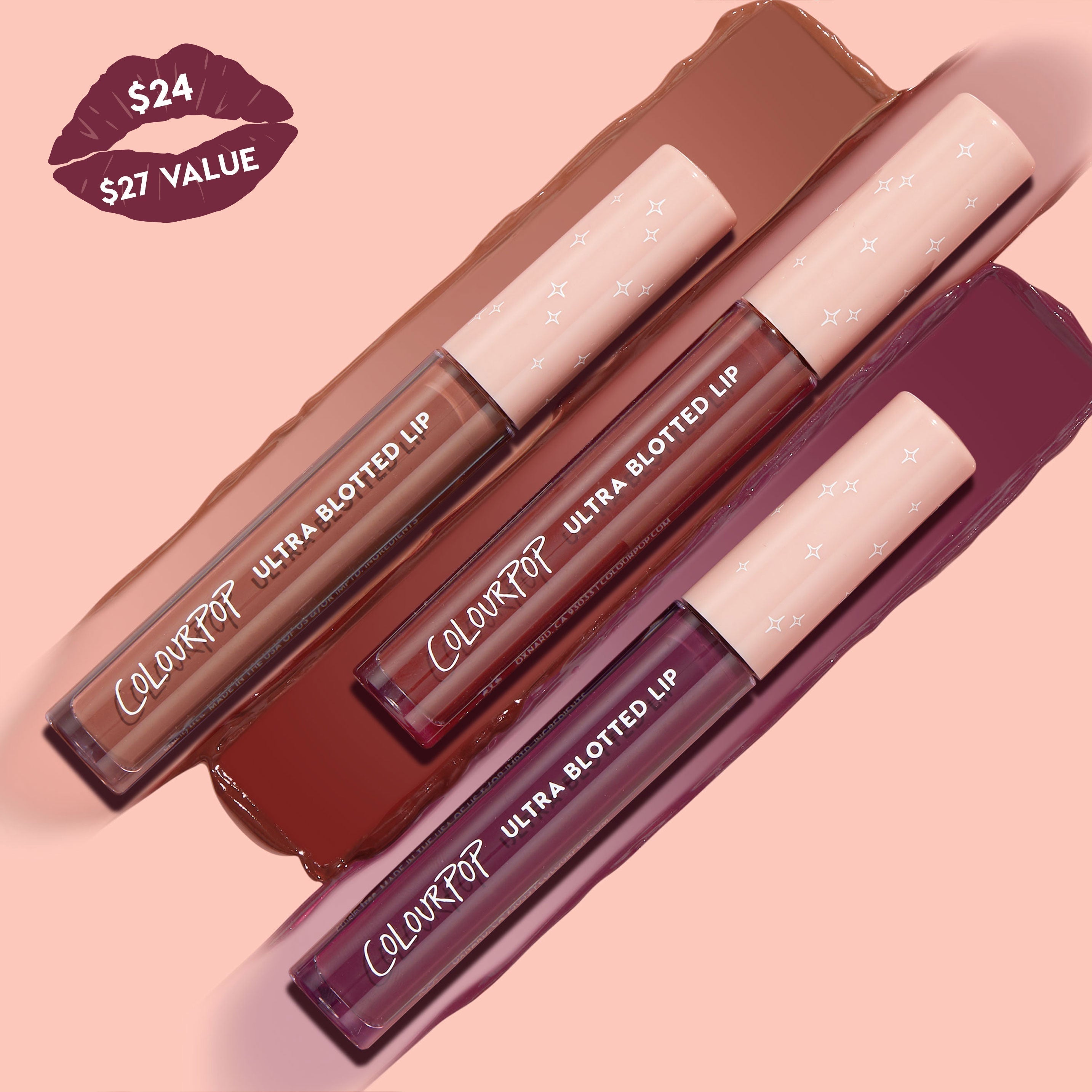 Ultra Blotted Lip Trios - ColourPop