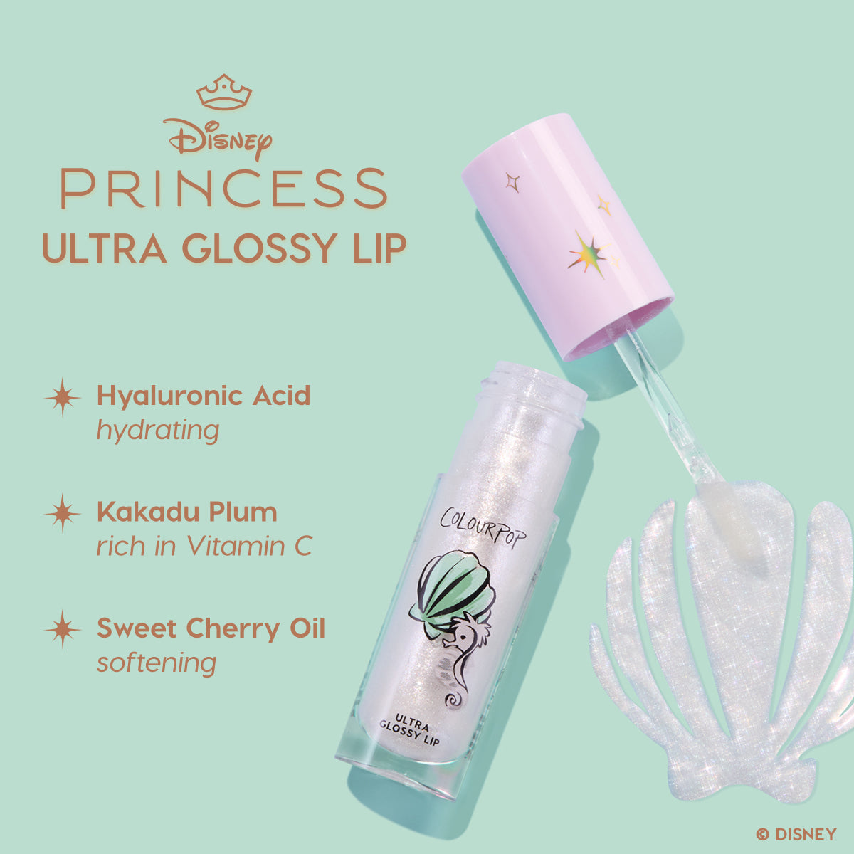 Disney Princess Ultra Glossy Lip - ColourPop