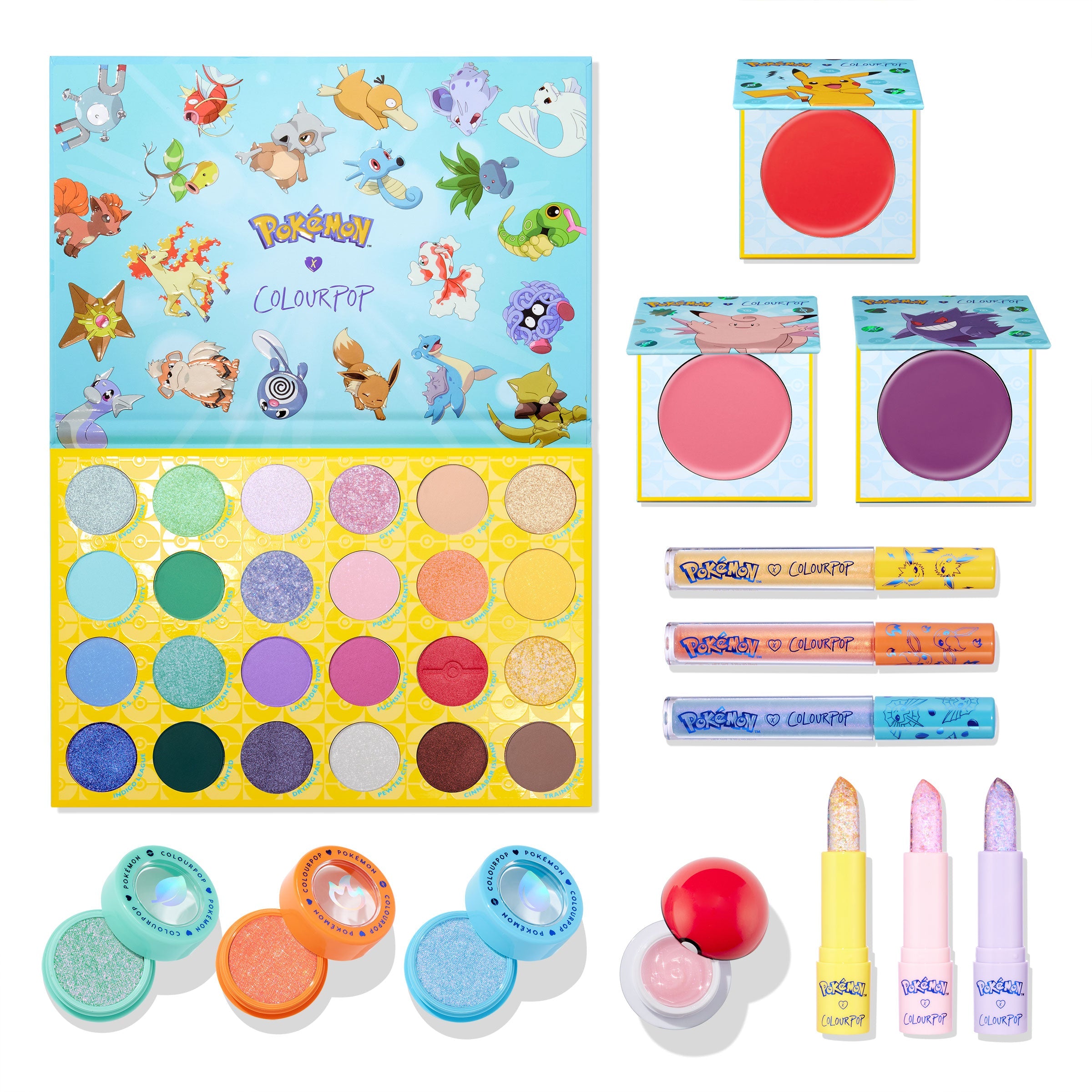 Pokémon x ColourPop Collection - ColourPop