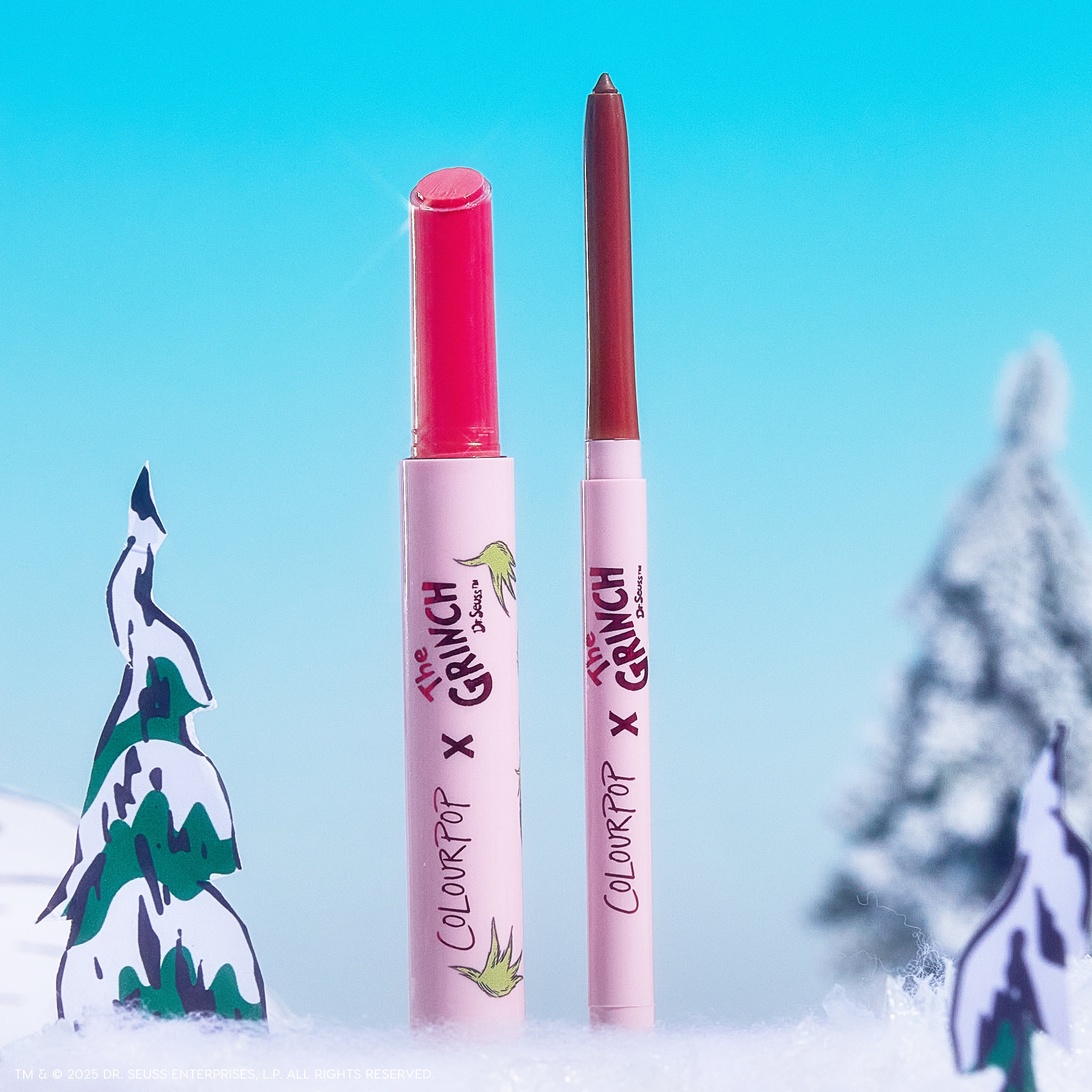 Grinch So Juicy Gloss and Liner Set - ColourPop