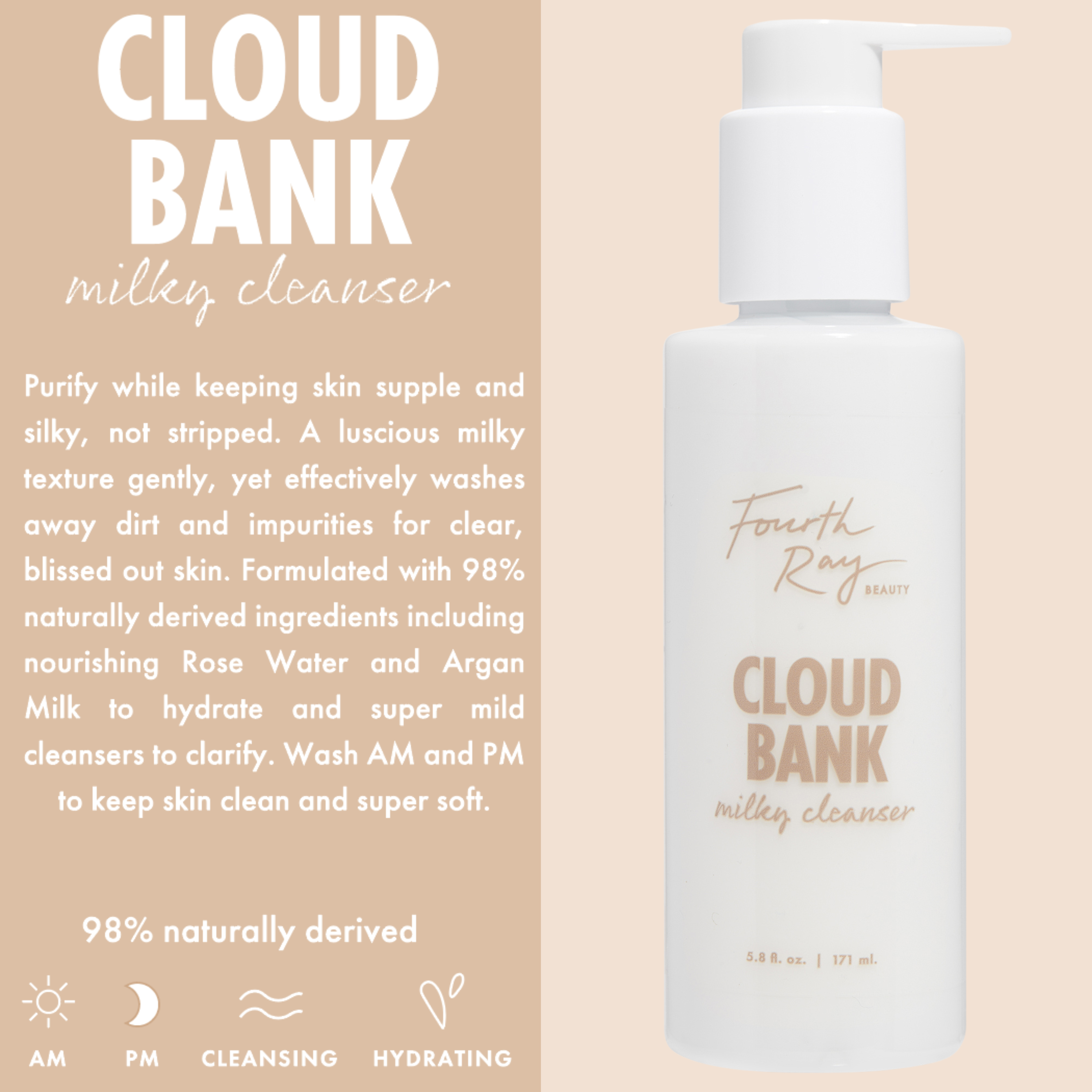 Cloud Bank Milky Cleanser - ColourPop