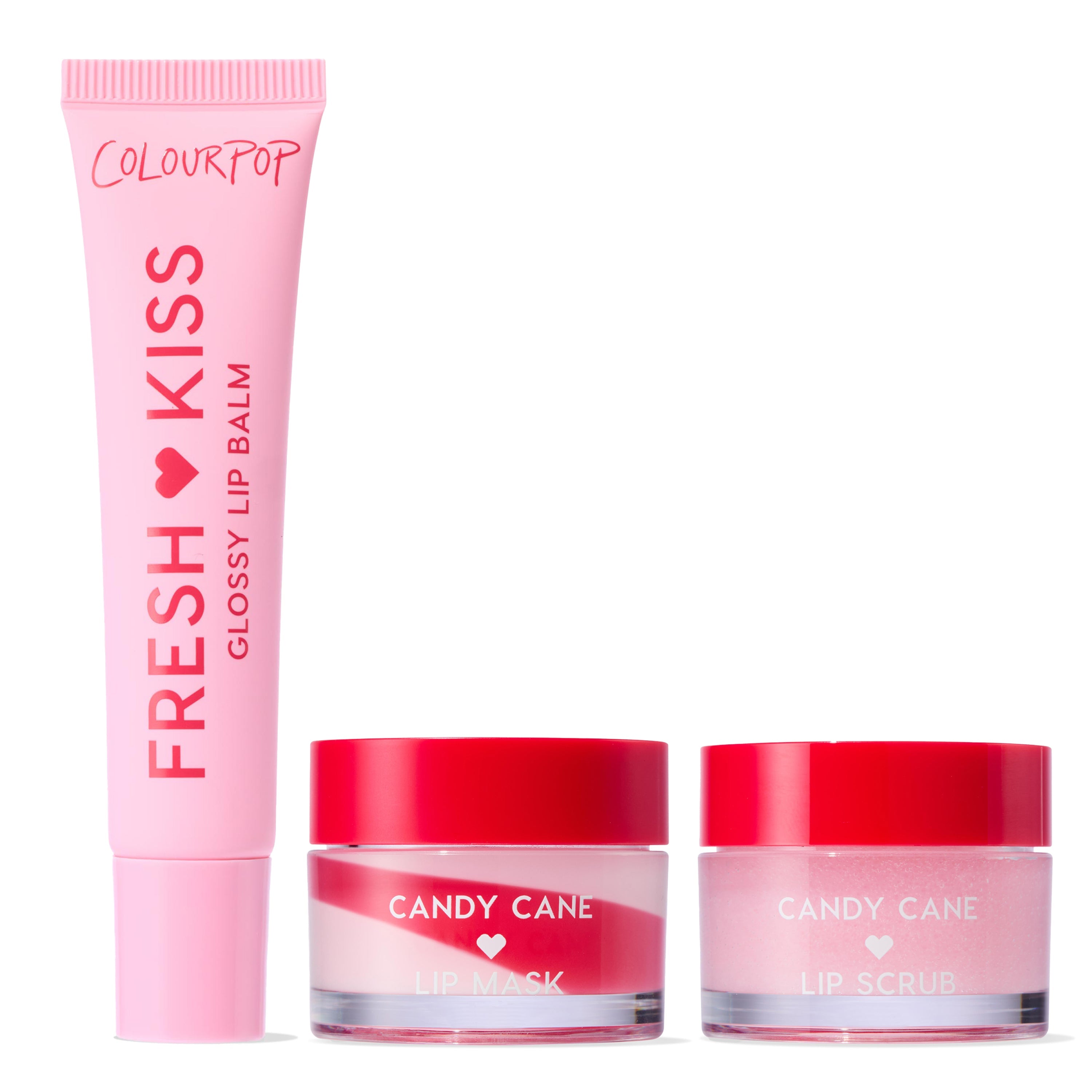 Fresh Kiss Lip Scrub, Mask + Balm Set - ColourPop